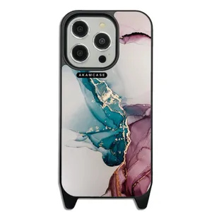 AKAM AMCWLA14PRO-MARBEL7 Cover For Apple iPhone 14 Pro