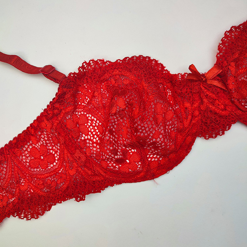 ست شورت و سوتین زنانه ژوبین مدل توری کد 13554