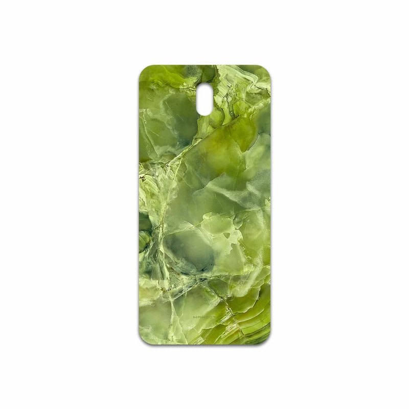 برچسب پوششی ماهوت مدل Green Crystal Marble مناسب برای گوشی موبایل نوکیا 3.2 TA-1156