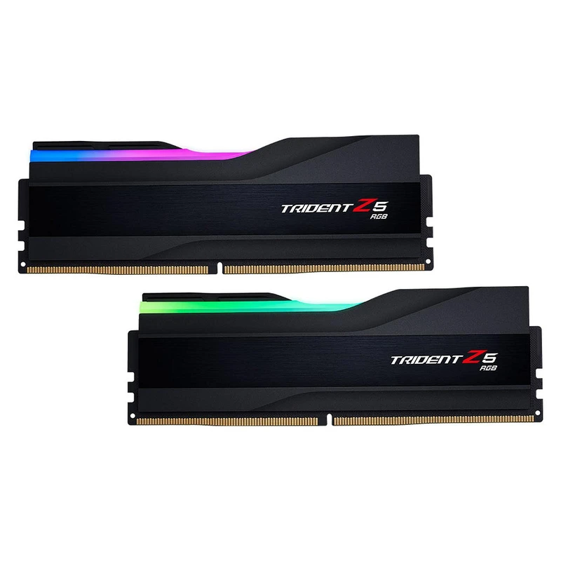 رم دسکتاپ DDR5 دوکاناله 6000 مگاهرتز CL36 جی اسکیل مدل TRIDENT Z5 RGB Black ظرفیت 64 گیگابایت