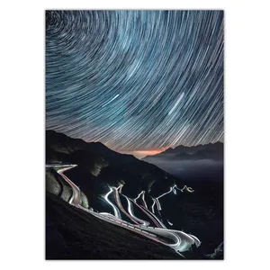 تابلو شاسی ونسونی طرح Wawelike Road سایز 30×40 سانتی متر