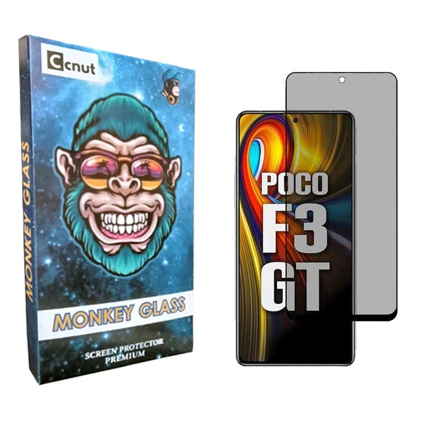 محافظ صفحه نمایش حریم شخصی کوکونات مدل monku مناسب برای گوشی موبایل شیائومی Poco F3 GT