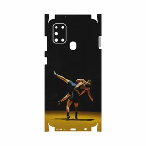 MAHOOT Wrestling-FullSkin Cover Sticker for Samsung Galaxy A21s