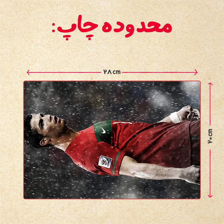 پازل 35 تکه مدل رونالدو کد 567