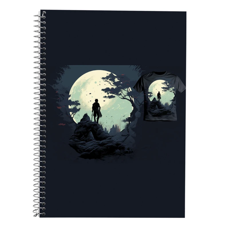 دفتر لغت 50 برگ مدوپد طرح Vindland Saga کد DF3268