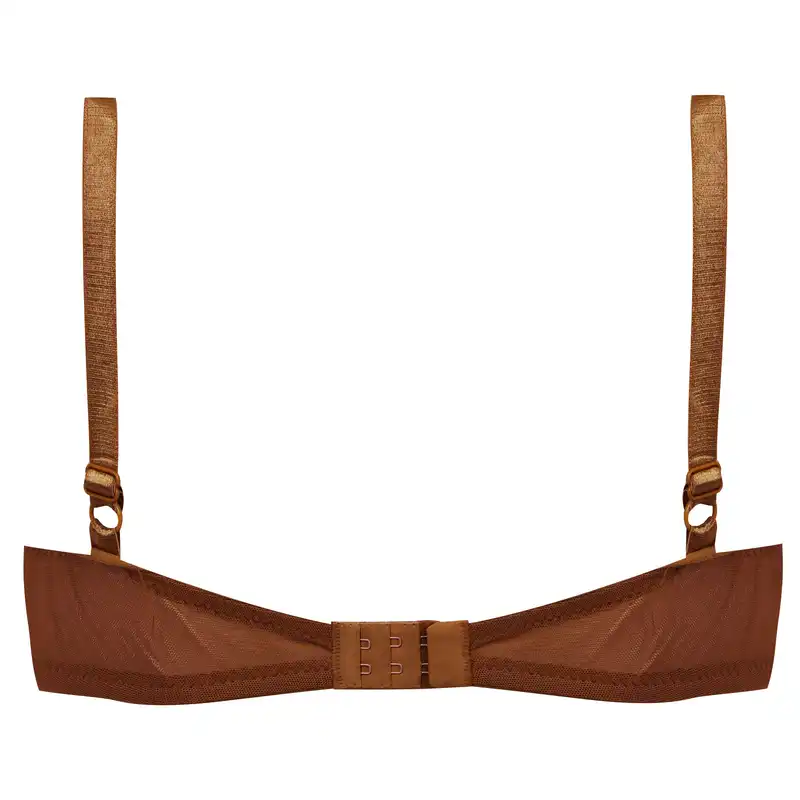 ست شورت و سوتین زنانه کارنا رز مدل 3340 رنگ قهوه ای