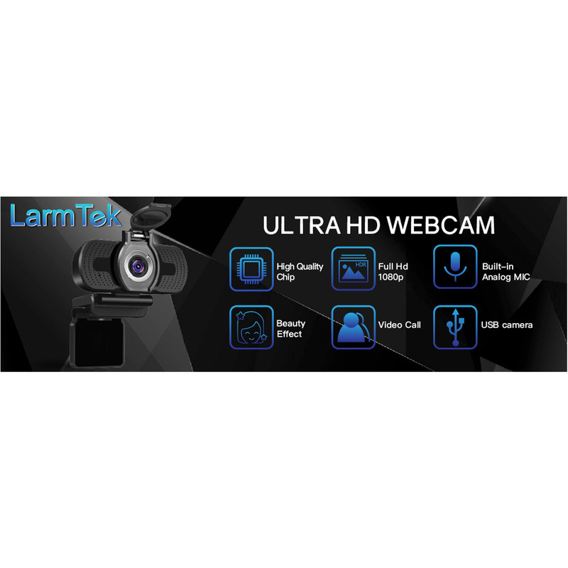 وب کم مدل Larmtek FHD 1080p