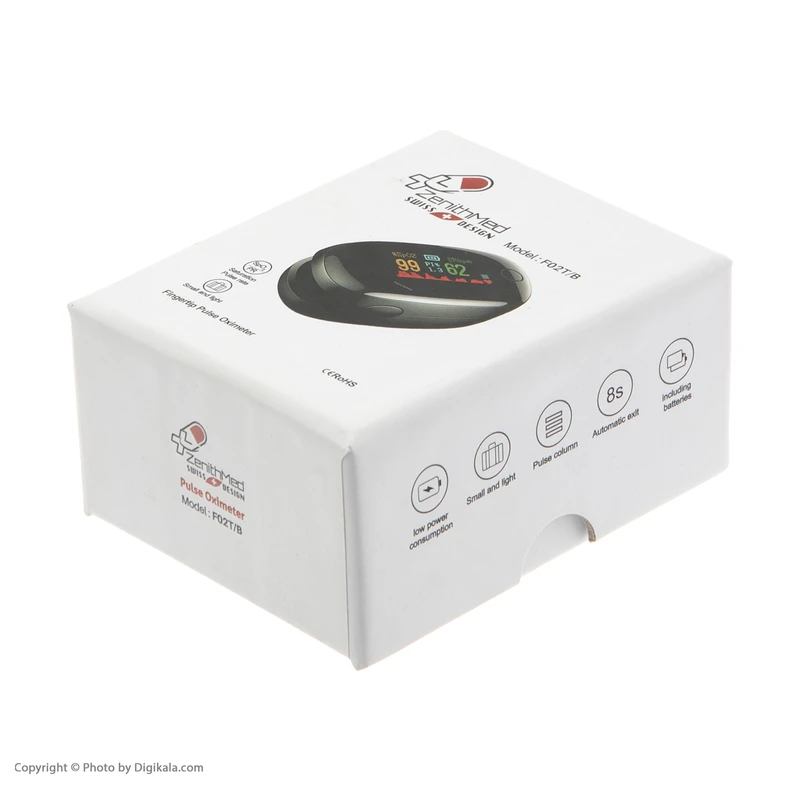 عکس شماره 4 : پالس اکسیمتر زنیتمد مدل f02t-b