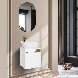 ست کابینت روشویی آزالیا مدل ellipse14 به همراه آینه