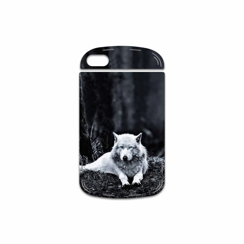 برچسب پوششی ماهوت مدل Dire Wolf مناسب برای گوشی موبایل بلک بری Q10