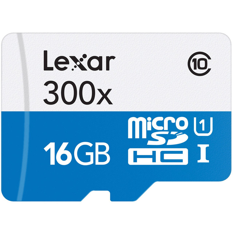 کارت حافظه microSDHC لکسار مدل High-Performance کلاس 10 استاندارد UHS-I U1 سرعت 45MBps ظرفیت 16 گیگابایت
