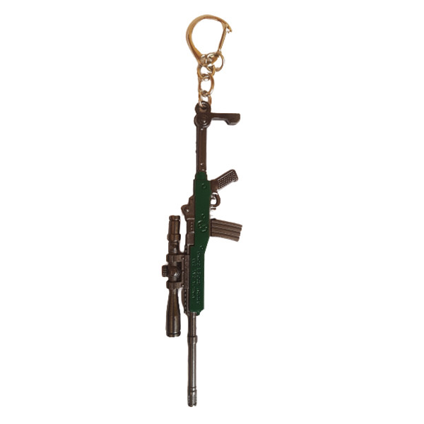جاکلیدی مردانه مدل تفنگ PUBG Mini 14