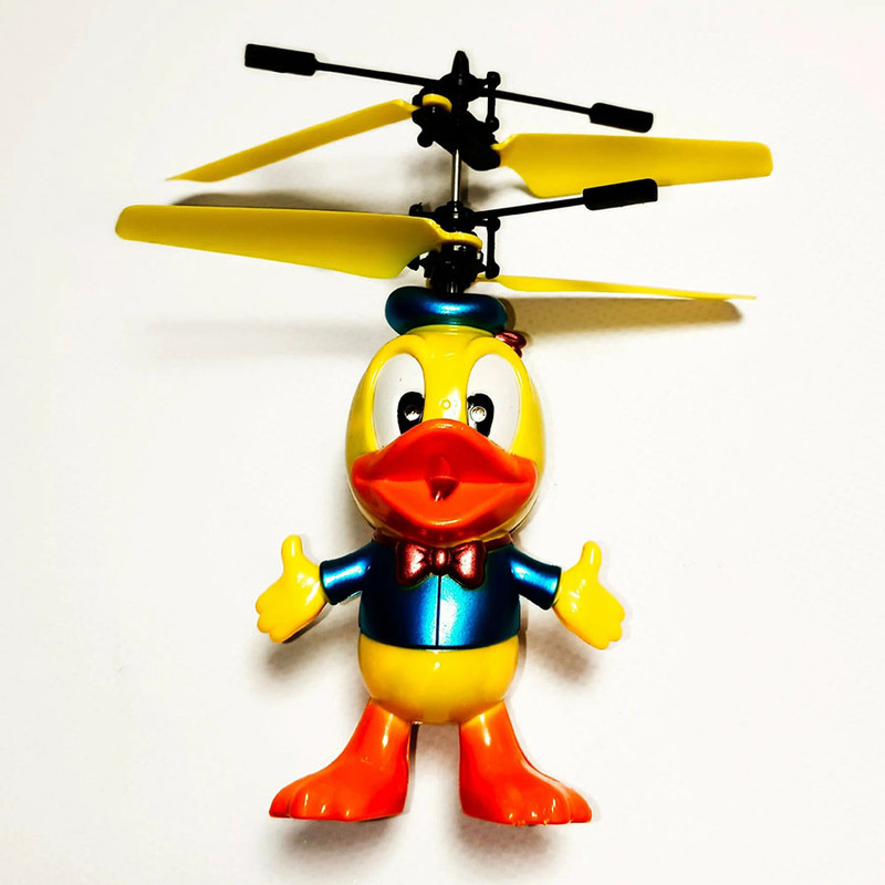 مینی کوپتر بازی مدل سنسوری طرح اردک چراغدار در ارزانترین فروشگاه اینترنتی ایران ارزان