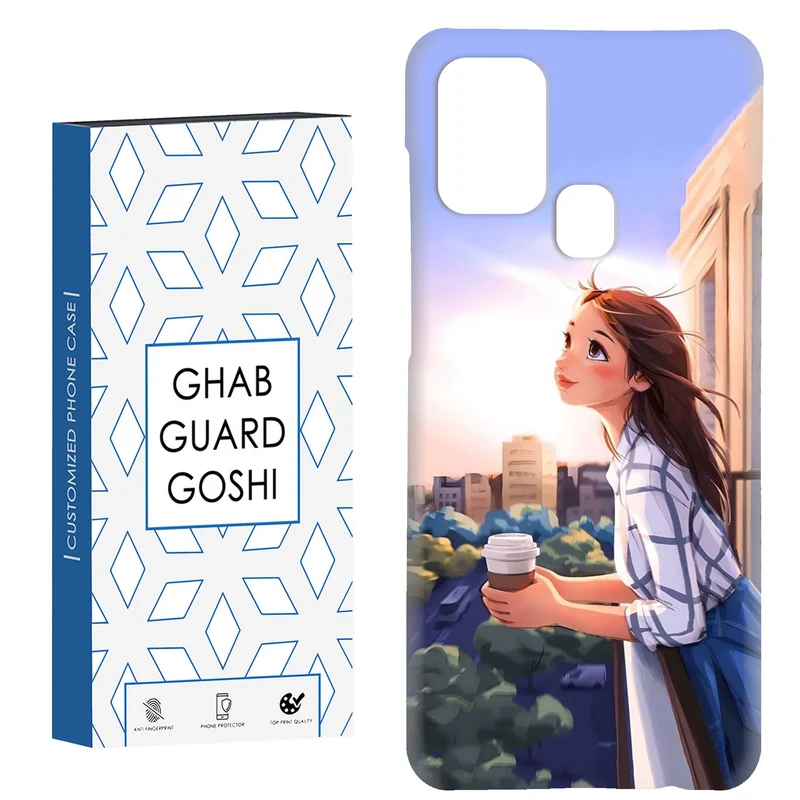 کاور قاب گارد گوشی طرح دخترانه کد Dimo-016 مناسب برای گوشی موبایل سامسونگ Galaxy A21s