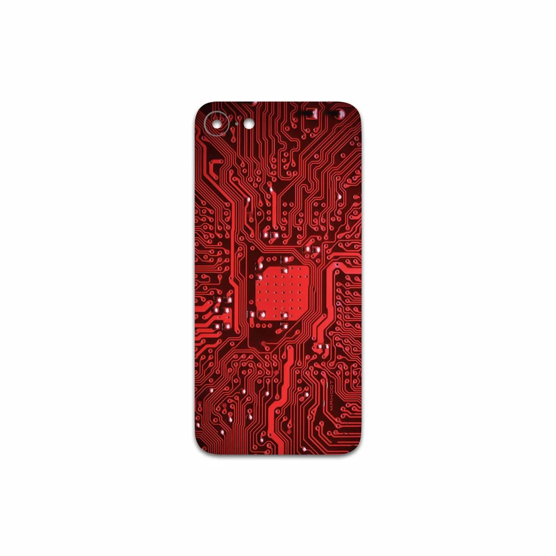 برچسب پوششی ماهوت مدل Red Printed Circuit Board مناسب برای گوشی موبایل اپل iPhone 8