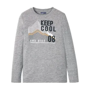 پولوشرت آستین بلند پسرانه پیپرتس مدل cool