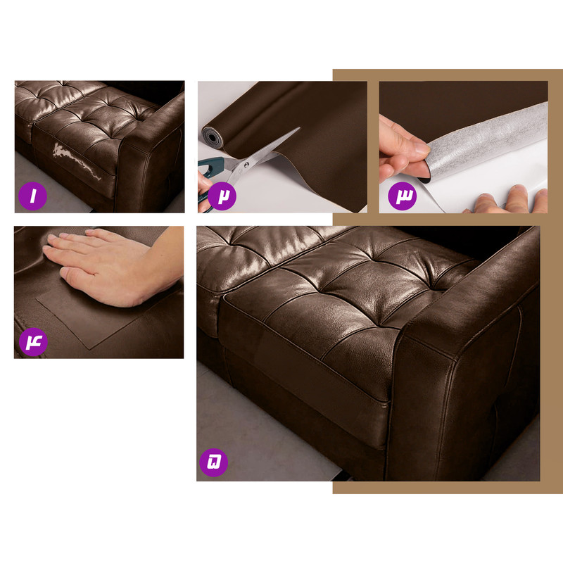 چرم ترمیم مبل و صندلی نادیاهوم مدل Bro40 چرم ترمیم مبل و صندلی نادیاهوم مدل Bro40