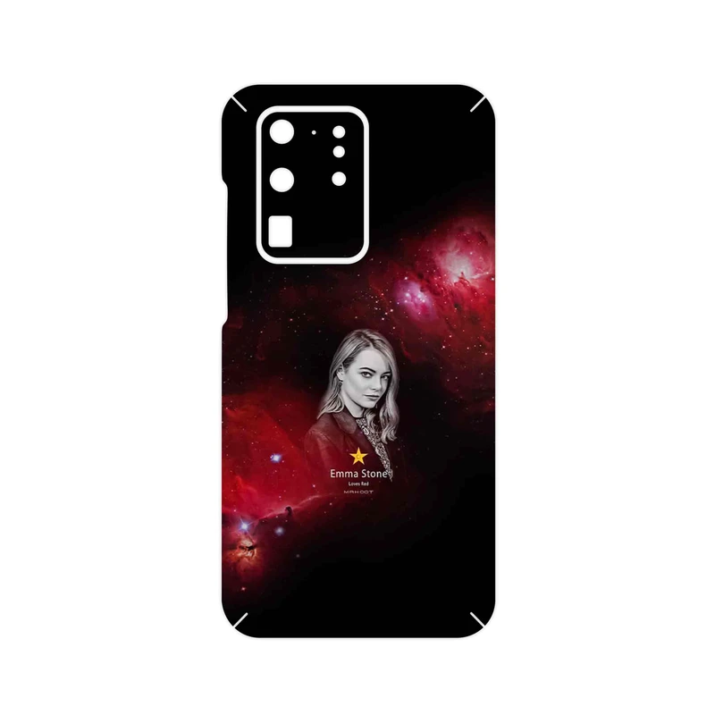 برچسب پوششی ماهوت مدل Emma Stone مناسب برای گوشی موبایل سامسونگ Galaxy S20 Ultra