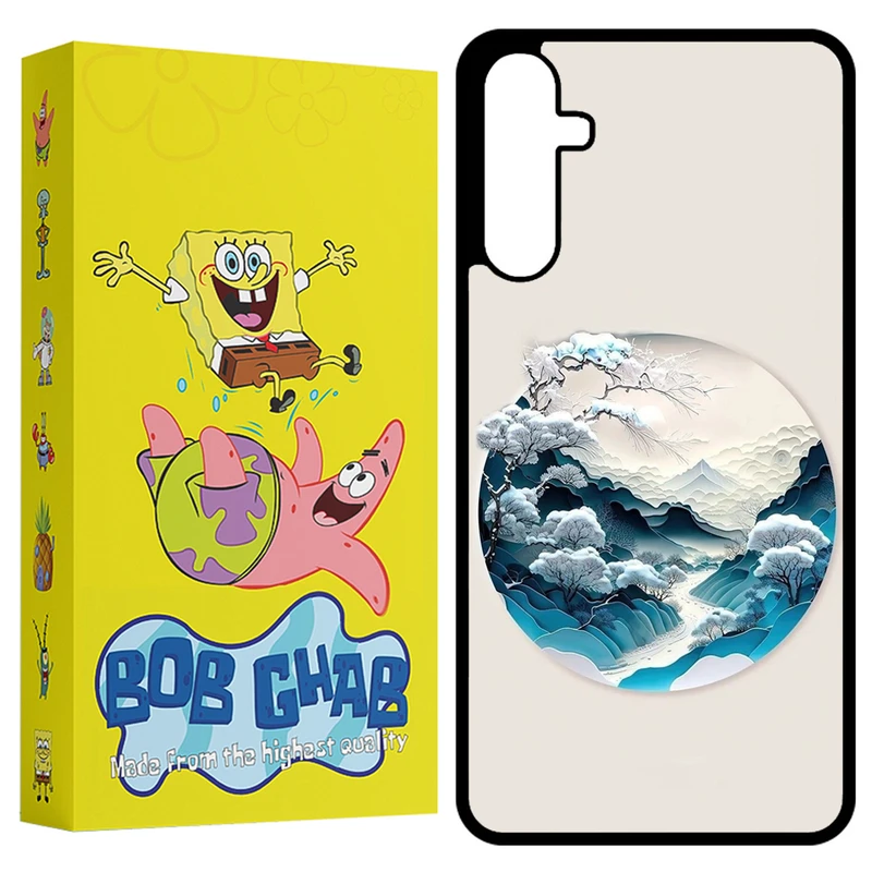 کاور باب قاب طرح طبیعت مدل BCPA14 مناسب برای گوشی موبایل سامسونگ Galaxy A14 4G / A14 5G / M14 5G