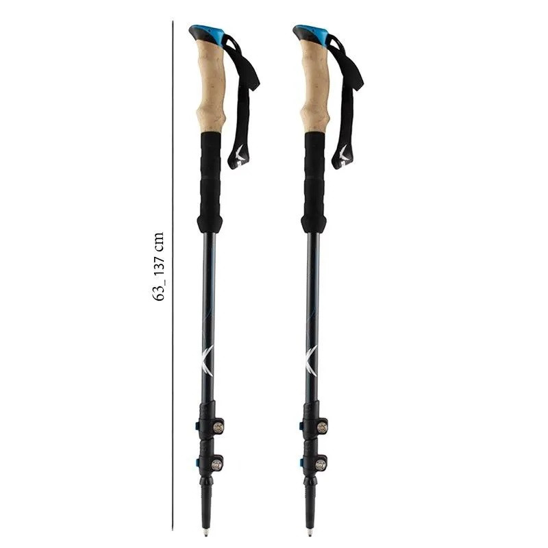 عصای کوهنوردی مدل NK-5112 مجموعه دو عددی
