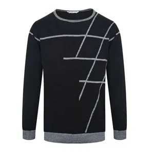 پلیور مردانه مدل یقه گرد اندامی