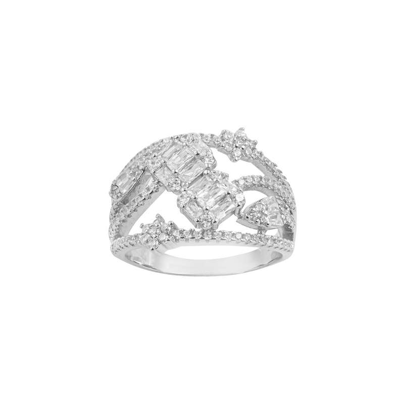 انگشتر نقره زنانه مدل RE S24 انگشتر نقره زنانه مدل RE S24