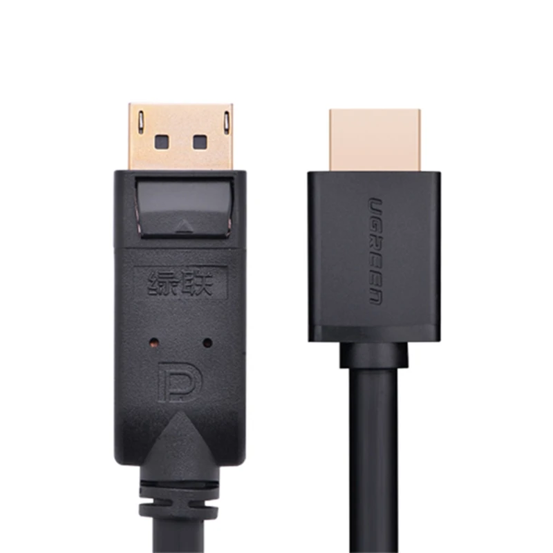 کابل تبدیل DisplayPort به HDMI یوگرین مدل DP101 طول 1.5 متر