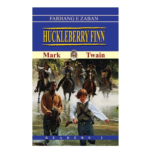 کتاب Huckleberry Finn اثر Mark Twain انتشارات فرهنگ زبان