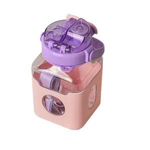 قمقمه کودک طرح استیکر مدل 7727 گنجایش 0.6 لیتر