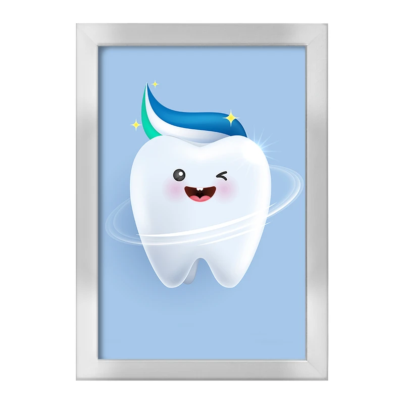 تابلو خندالو طرح دندان و دندان پزشکی کودکانه کد 36703