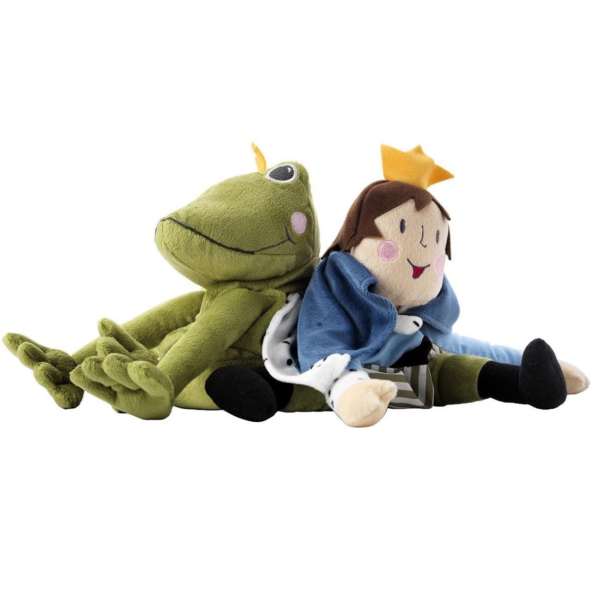 عروسک طرح شخصیت شاهزاده و قورباغه مدل The Frog Prince کد 617.8 ارتفاع 38 سانتی متر