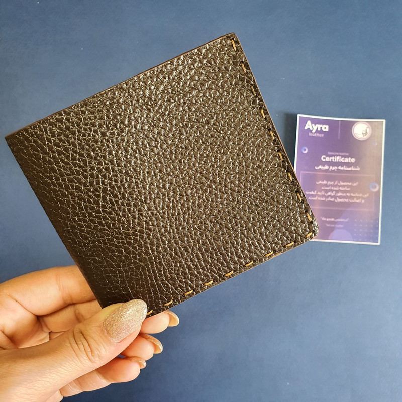 کیف پول مدل چرم طبیعی کد 601