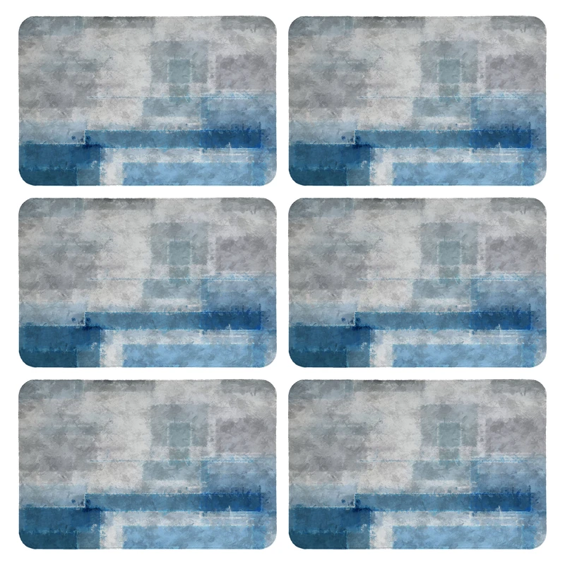 زیربشقابی طرح آبرنگی کد 9233 بسته 6 عددی 