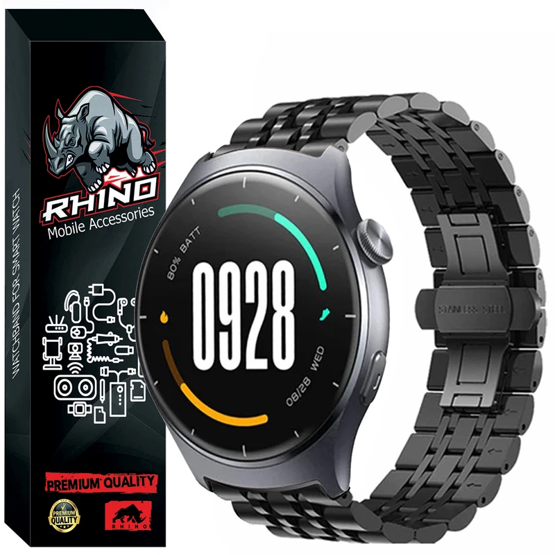 بند راینو مدل 7Bead مناسب برای ساعت هوشمند میبرو Mibro Lite 3 