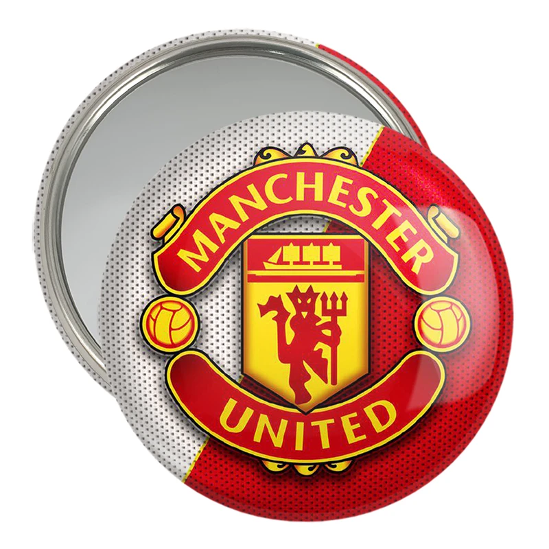 آینه جیبی خندالو مدل باشگاه منچستریونایتد Manchester United  کد 1989