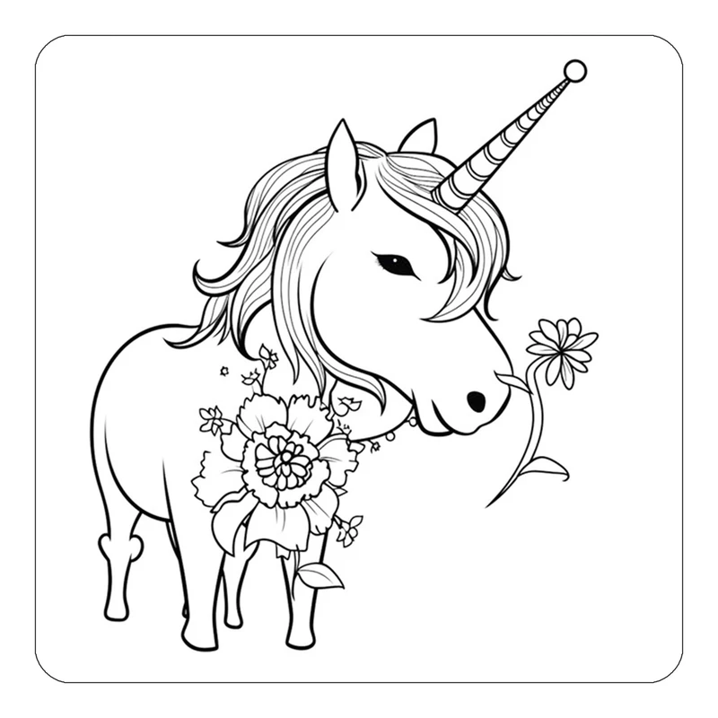 مگنت کاکتی طرح اسب تک شاخ و یونیکورن مدل mp29409