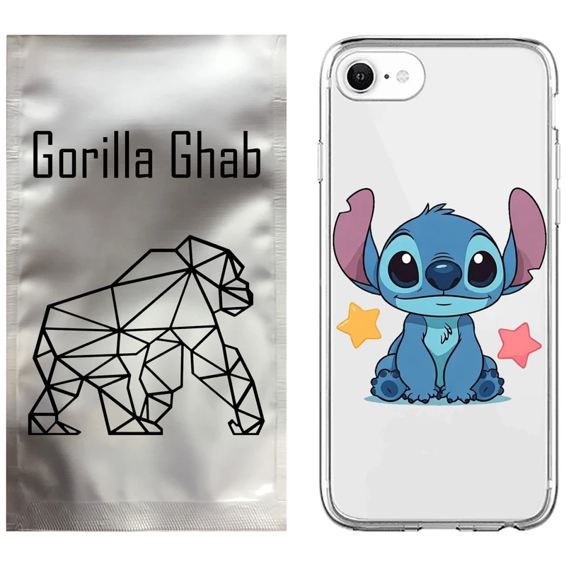 کاور گوریلا قاب مدل CLG کد 70 طرح استیچ مناسب برای گوشی موبایل اپل iPhone 7 / 8 / SE 2022