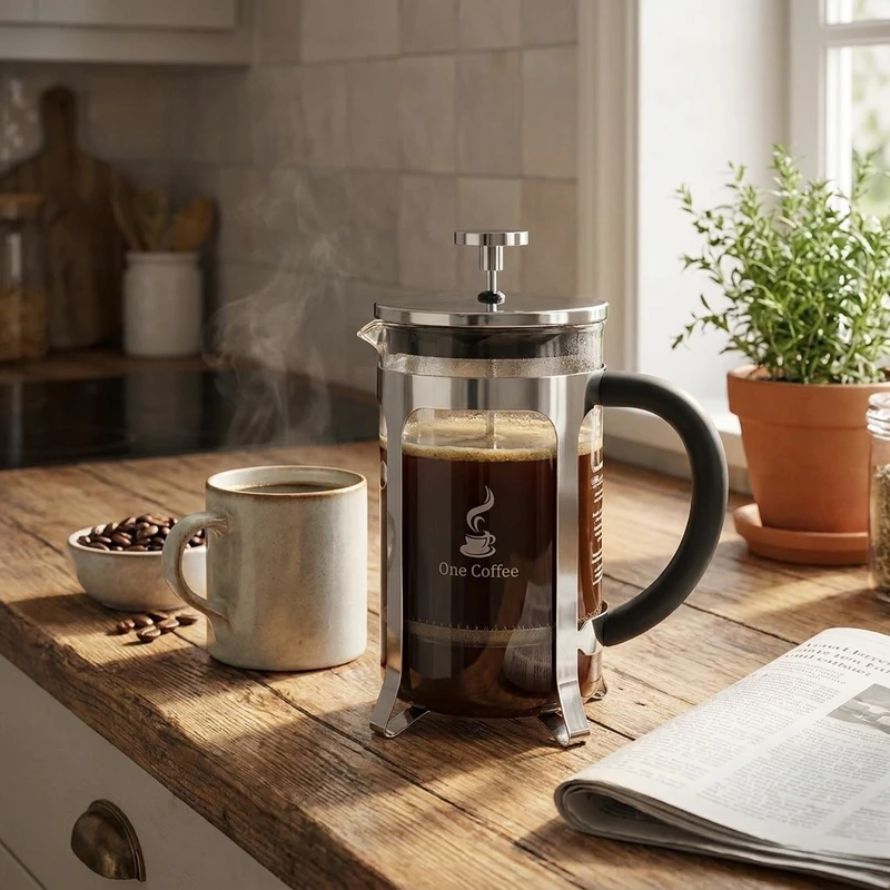 عکس شماره 2 : قهوه ساز وان کافی مدل french press کد b450-600s