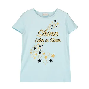 تی شرت آستین کوتاه دخترانه ال سی وایکیکی مدل 0SR825Z4-G2P