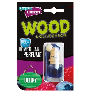خوشبو کننده خودرو کوئیک کلین مدل WOOD Berry با حجم 7 میلی لیتر
