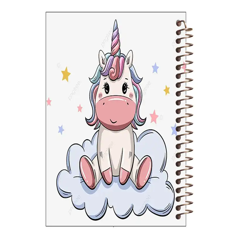 دفتر 80 برگ طرح یونیکورن کد J119