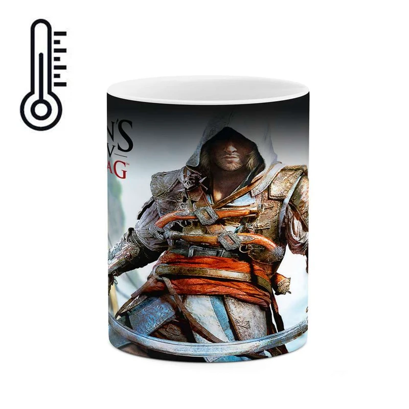 ماگ حرارتی کاکتی مدل اساسینز کرید کد mgh10973