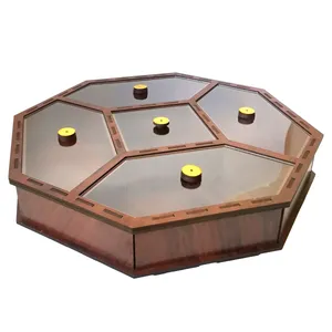 جعبه پذیرایی مدل چوبی 8 ضلعی