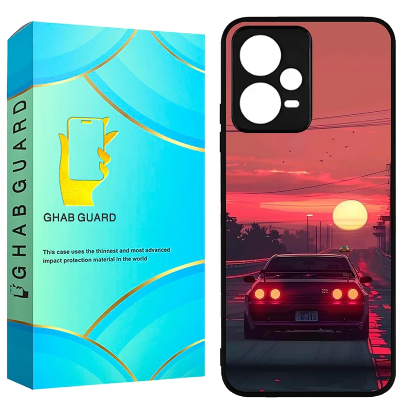 کاور قاب گارد طرح ماشین مدل X5GCH مناسب برای گوشی موبایل شیائومی Poco X5 Pro 5G