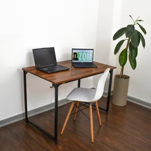 میز اداری دیزم مدل مونتاژی TLD_asm_90×60_BRN