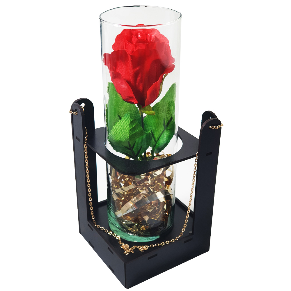 باکس گل مصنوعی مدل گل رز کد 795