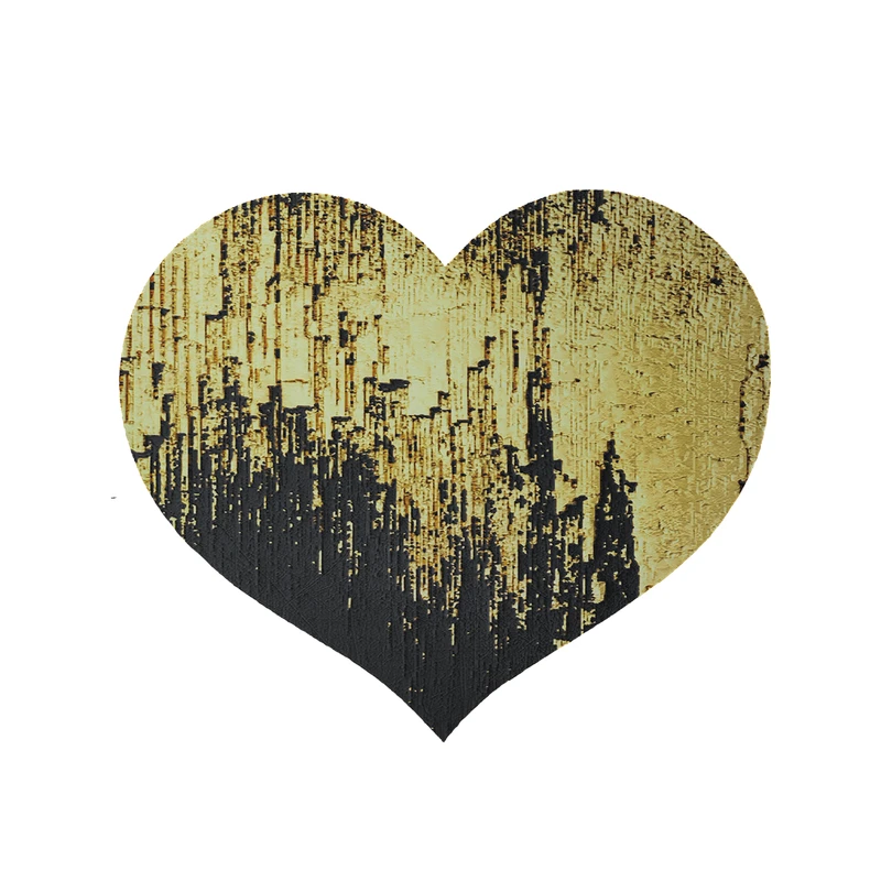 پادری مدل قلب طرح کلاسیک کد 8908 سایز 90x90 سانتی متر