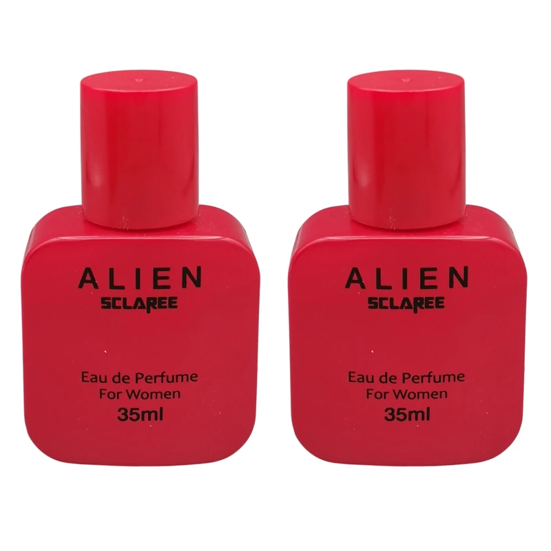 عطر جیبی زنانه اسکلاره مدل Alien حجم 35 میلی لیتر مجموعه دو عددی