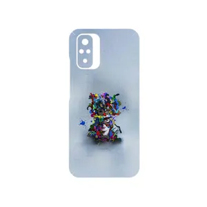 MAHOOT Collage of surreal Portrait of Women 4 Cover Sticker for Xiaomi Redmi Note 10
