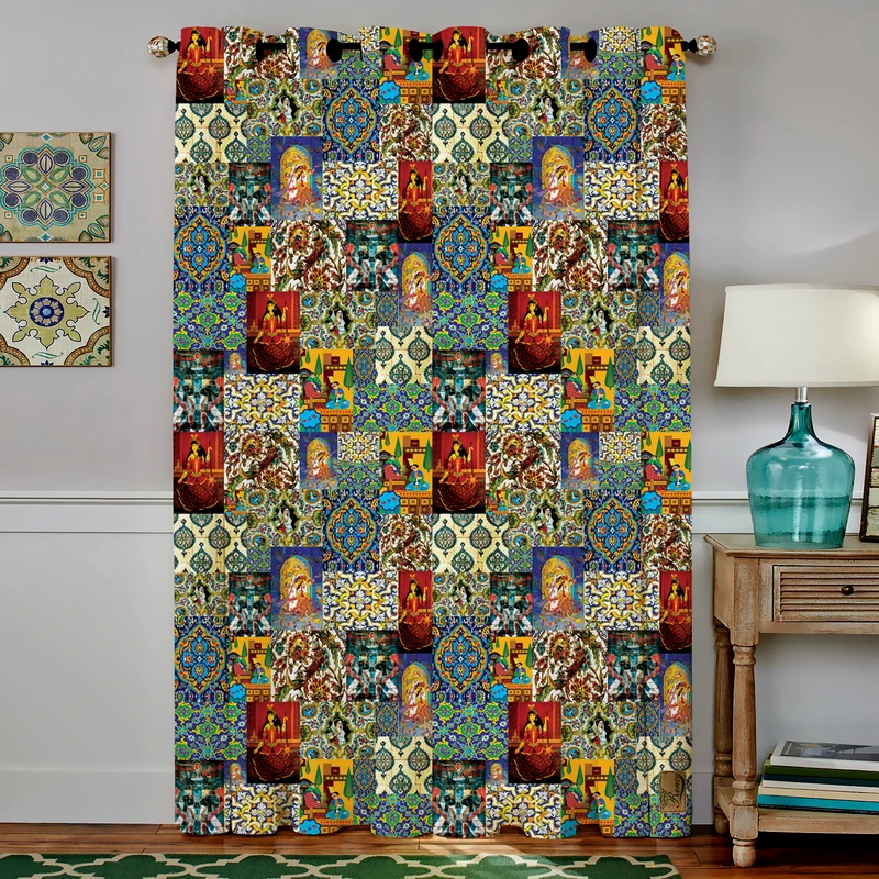 پرده رنس مدل CC4-50132 سایز 190x140 سانتی متر